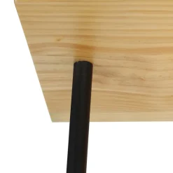 Plafondlampen-QAZQA plafondlampen shelf zwart e27