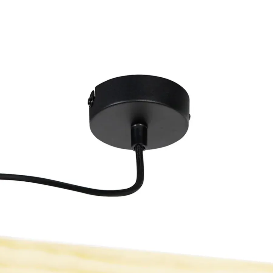 Plafondlampen-QAZQA plafondlampen shelf zwart e27