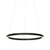QAZQA Professional hanglampen girello zwart geïntegreerde led