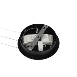 QAZQA Professional hanglampen girello zwart geïntegreerde led