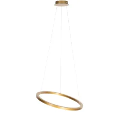 Hanglampen-QAZQA Professional hanglampen girello goudkleurig geïntegreerde led