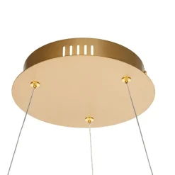 Hanglampen-QAZQA Professional hanglampen girello goudkleurig geïntegreerde led