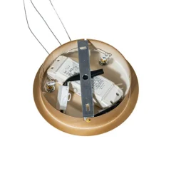 Hanglampen-QAZQA Professional hanglampen girello goudkleurig geïntegreerde led
