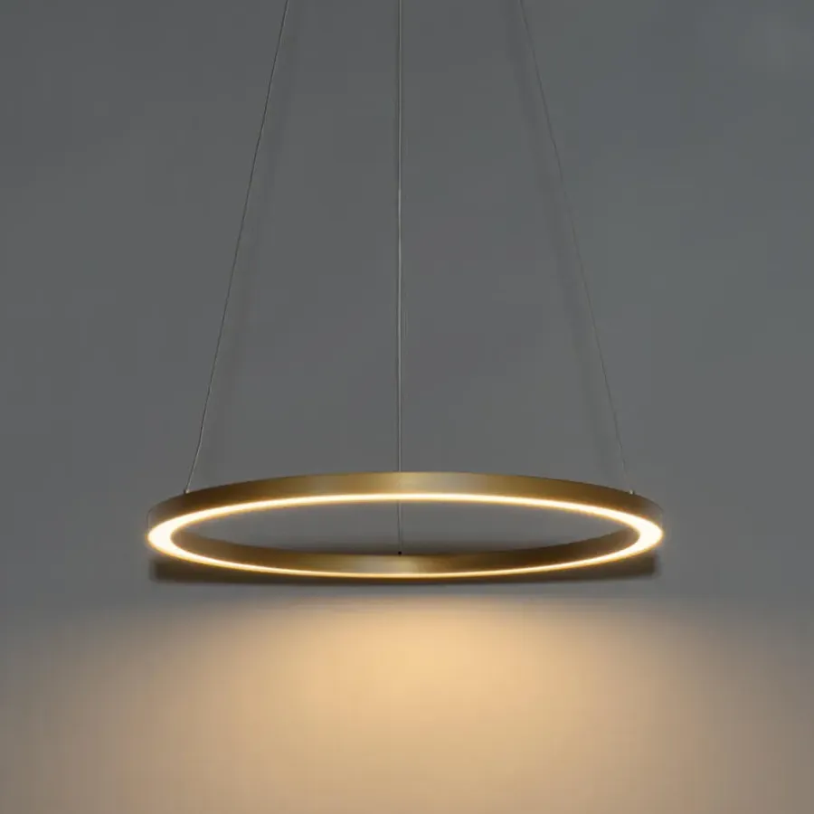 Hanglampen-QAZQA Professional hanglampen girello goudkleurig geïntegreerde led