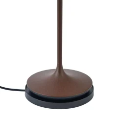 Tafellampen-QAZQA Professional tafellampen bass bronskleurig geïntegreerde led