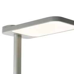 Staande Lampen-QAZQA Professional vloerlampen guzo grijs geïntegreerde led
