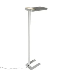Staande Lampen-QAZQA Professional vloerlampen guzo grijs geïntegreerde led