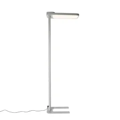 Staande Lampen-QAZQA Professional vloerlampen guzo grijs geïntegreerde led