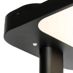 QAZQA Professional vloerlampen guzo zwart geïntegreerde led