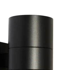 Wandlampen-QAZQA Professional wandlampen buiten duo zwart gu10