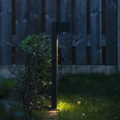 QAZQA staande buitenlampen baleno grijs gu10