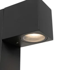 QAZQA staande buitenlampen baleno grijs gu10