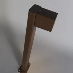 Staande Lampen-QAZQA staande buitenlampen baleno bronskleurig gu10