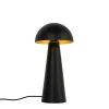 QAZQA staande buitenlampen mushroom zwart e27
