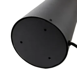QAZQA staande buitenlampen mushroom zwart e27