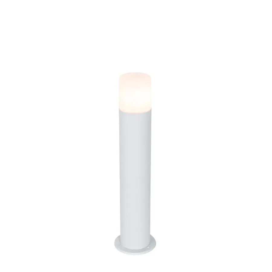QAZQA staande buitenlampen odense wit e27