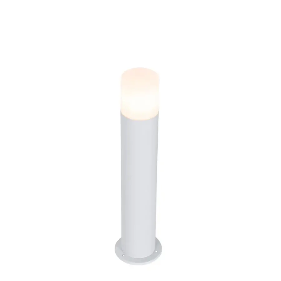 QAZQA staande buitenlampen odense wit e27