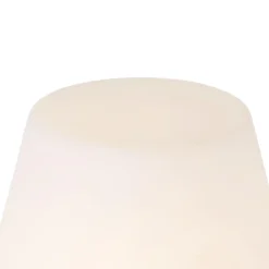 Staande Lampen-QAZQA staande buitenlampen katrijn wit e27