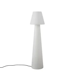 Staande Lampen-QAZQA staande buitenlampen katrijn wit e27