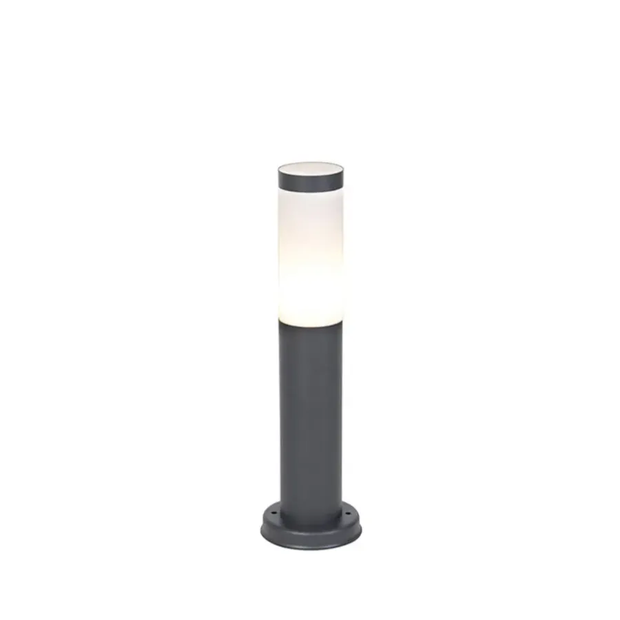Staande Lampen-QAZQA staande buitenlampen rox grijs e27