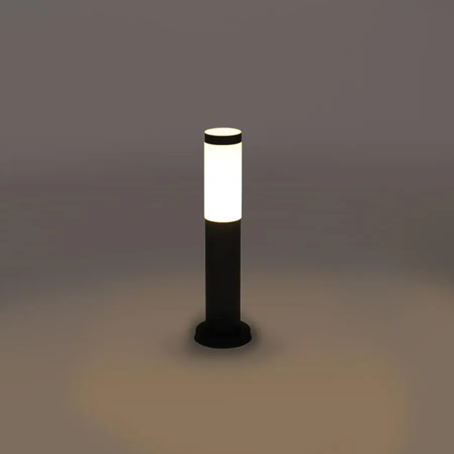 Staande Lampen-QAZQA staande buitenlampen rox grijs e27