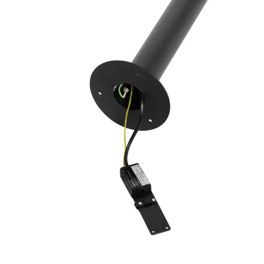 QAZQA staande buitenlampen morty zwart e27