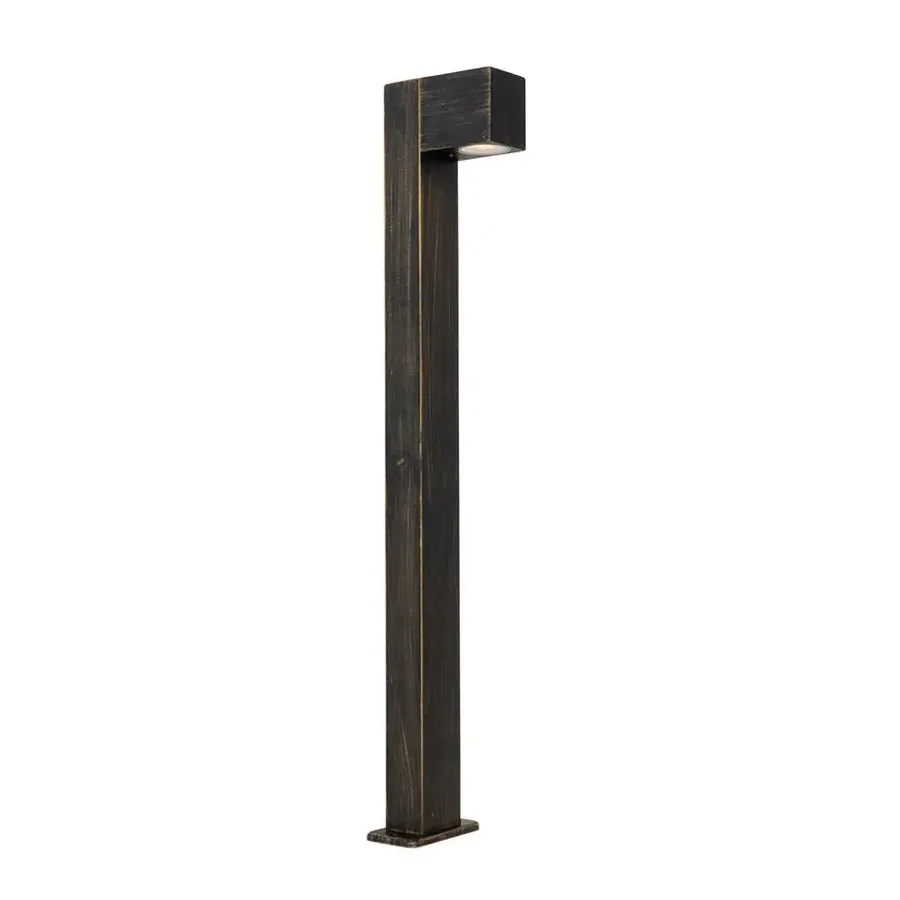 QAZQA staande buitenlampen baleno goudkleurig gu10