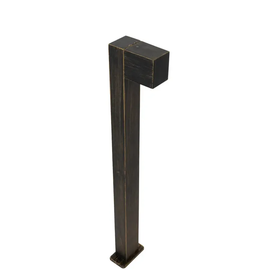 QAZQA staande buitenlampen baleno goudkleurig gu10