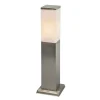 QAZQA staande buitenlampen malios zilverkleurig e27