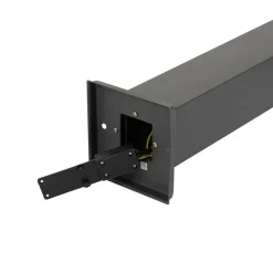 Staande Lampen-QAZQA staande buitenlampen malios bruin e27