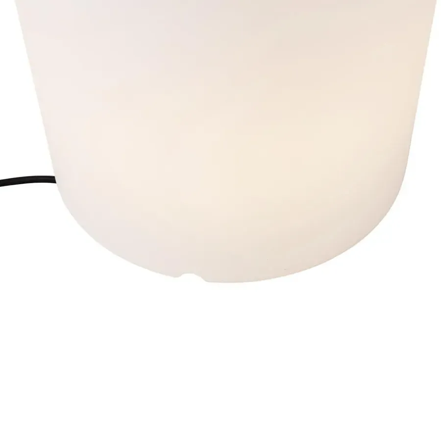 Staande Lampen-QAZQA staande buitenlampen verano wit e27