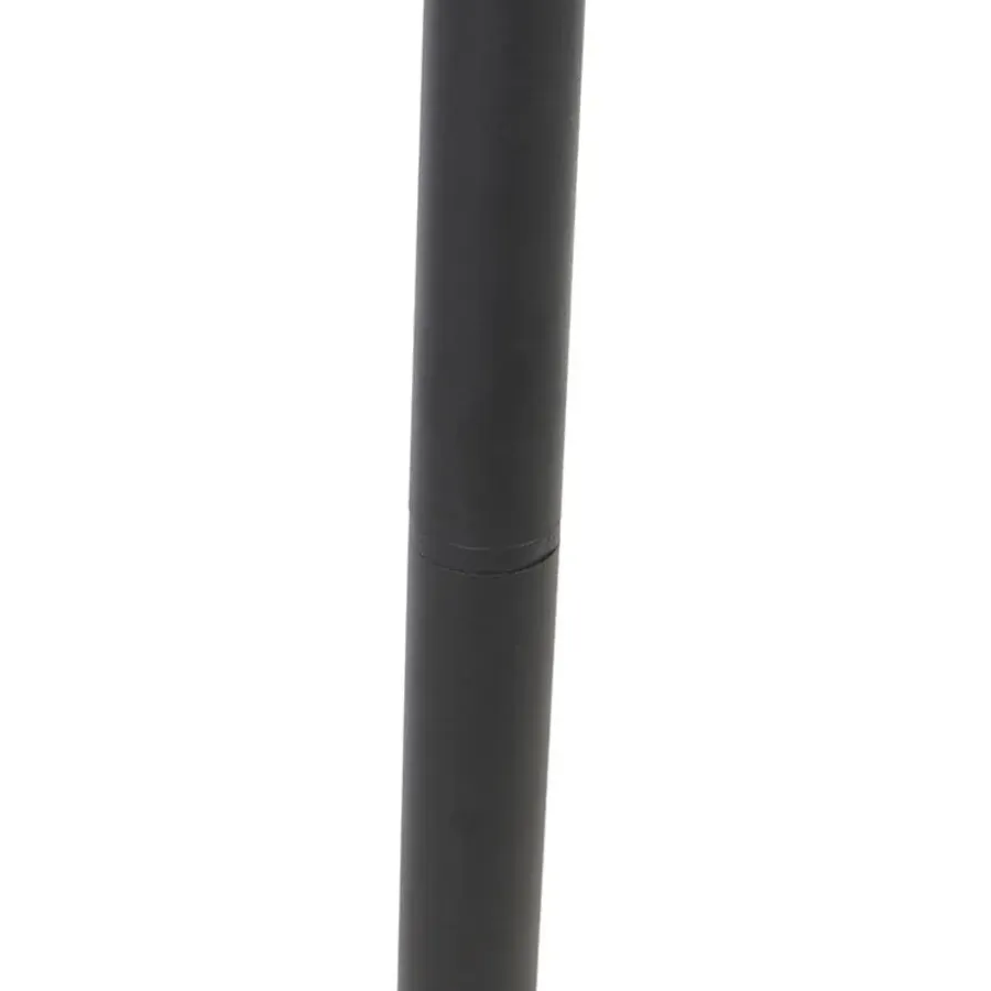 QAZQA staande buitenlampen charlois zwart e27