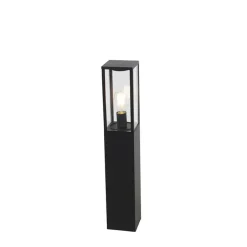 Buitenverlichting|Staande Lampen-QAZQA staande buitenlampen charlois zwart e27