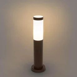 QAZQA staande buitenlampen rox bronskleurig e27