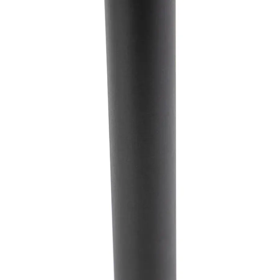 Staande Lampen-QAZQA staande buitenlampen gleam zwart e27