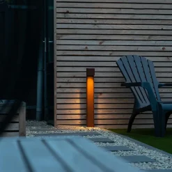 QAZQA staande buitenlampen baleno bronskleurig gu10