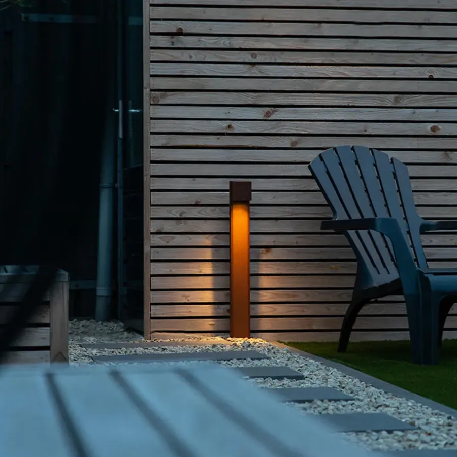 QAZQA staande buitenlampen baleno bronskleurig gu10