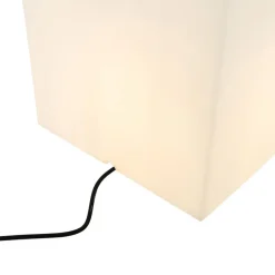 Staande Lampen-QAZQA staande buitenlampen nura wit e27
