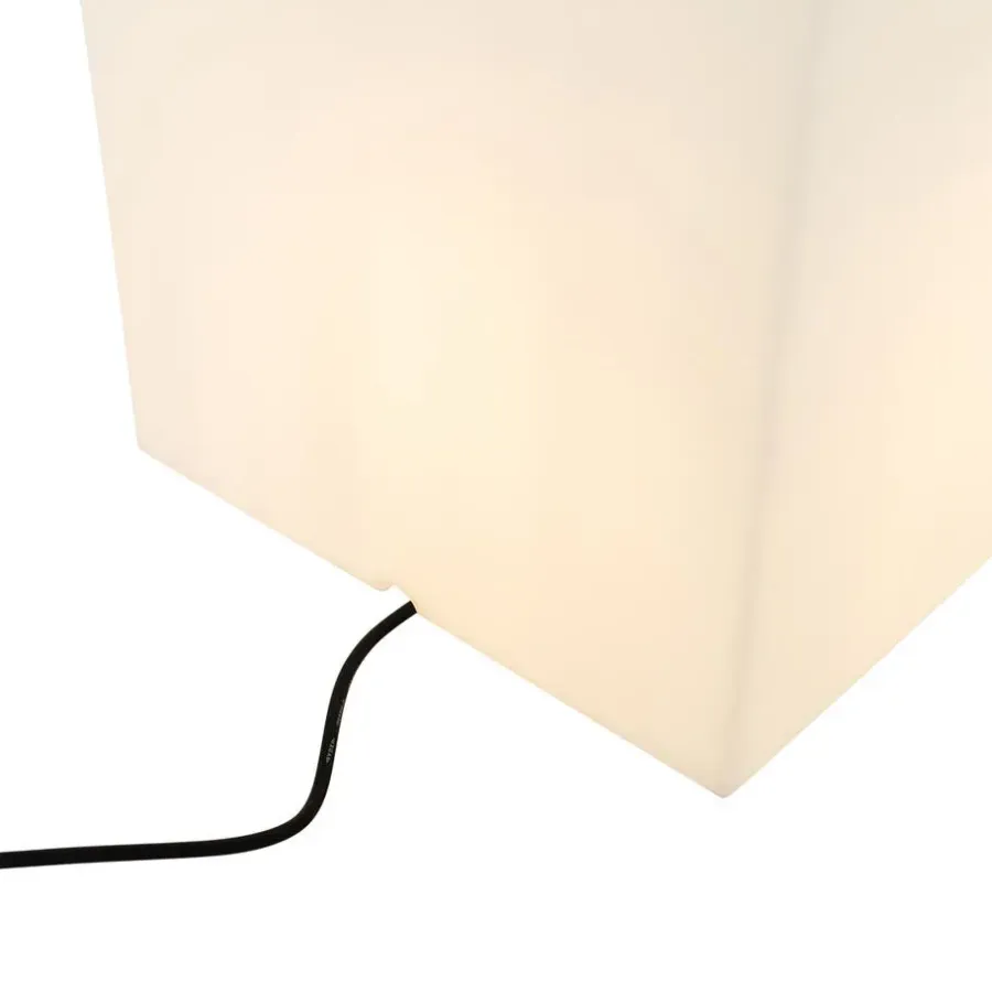 Staande Lampen-QAZQA staande buitenlampen nura wit e27