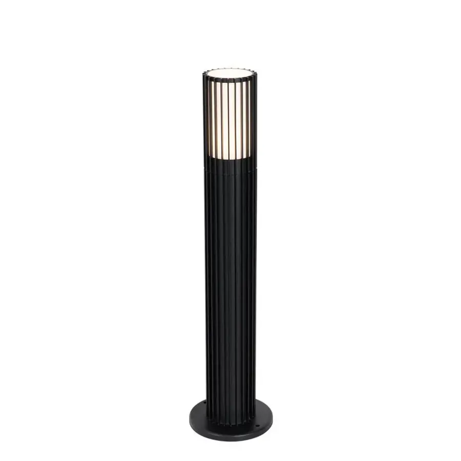 Staande Lampen-QAZQA staande buitenlampen boris zwart gu10