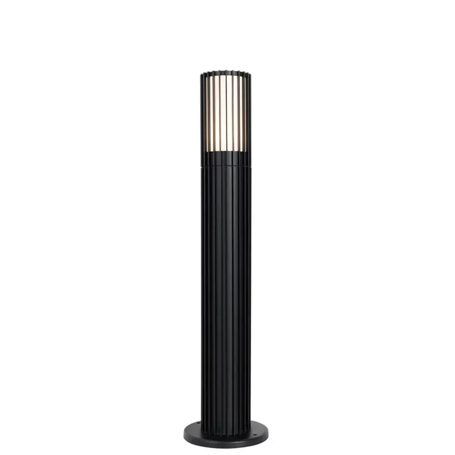 Staande Lampen-QAZQA staande buitenlampen boris zwart gu10