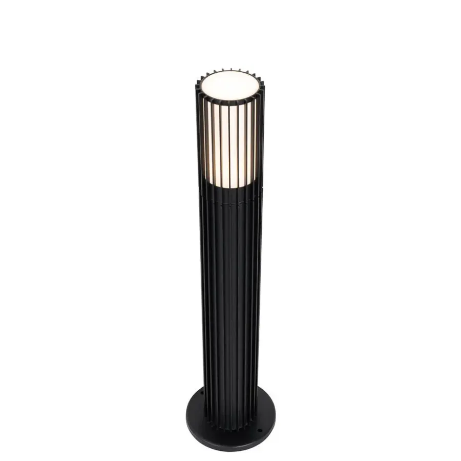 Staande Lampen-QAZQA staande buitenlampen boris zwart gu10