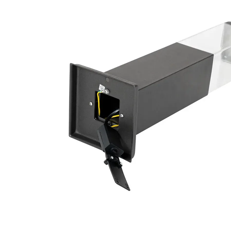 Staande Lampen-QAZQA staande buitenlampen malios bruin e27