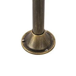 QAZQA staande buitenlampen bruges goudkleurig e27