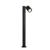 Buitenverlichting|Staande Lampen-QAZQA staande buitenlampen solo zwart gu10