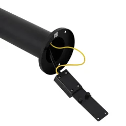 Buitenverlichting|Staande Lampen-QAZQA staande buitenlampen solo zwart gu10