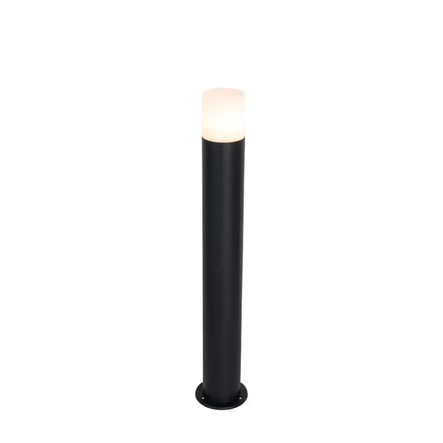 Staande Lampen-QAZQA staande buitenlampen odense zwart e27