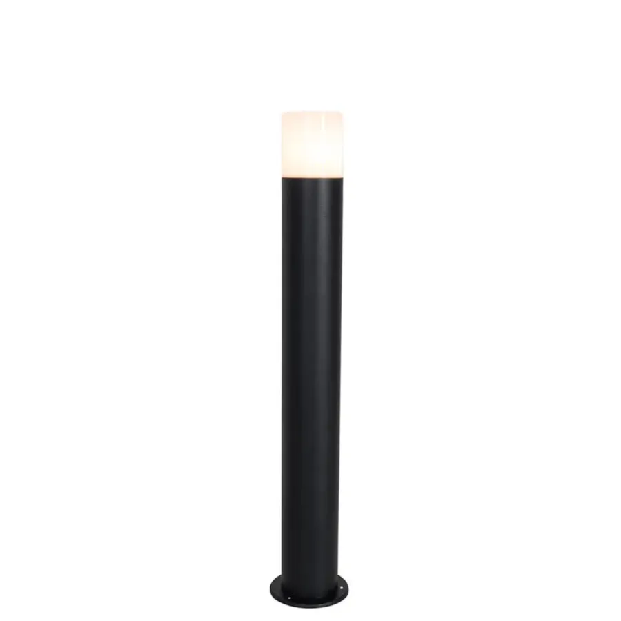 Staande Lampen-QAZQA staande buitenlampen odense zwart e27