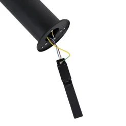 Staande Lampen-QAZQA staande buitenlampen odense zwart e27