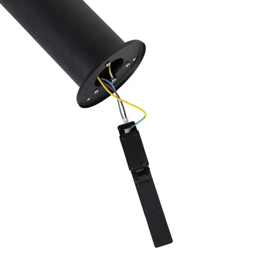 Staande Lampen-QAZQA staande buitenlampen odense zwart e27